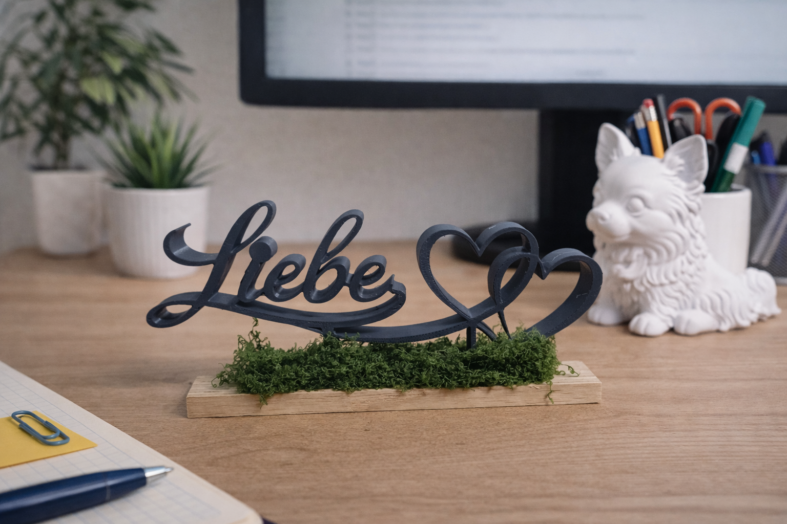 Aufsteller Liebe