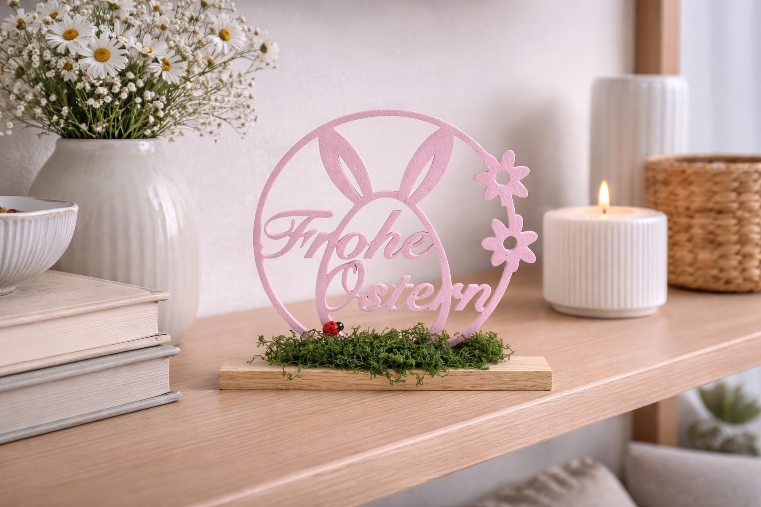 Aufsteller Frohe Ostern Ei